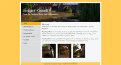 Desktop Screenshot of barbara-knaudt.de